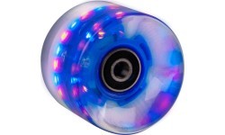 Светящееся колесо для Penny Board 60 x 45 мм с подшипниками ABEC 7 - Синий