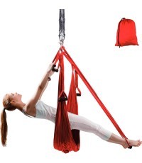 Antigravity Aero Yoga Hammock inSPORTline Hemmok - Red