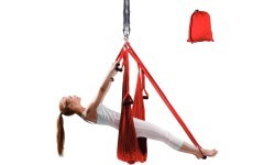 Antigravity Aero Yoga Hammock inSPORTline Hemmok - Red