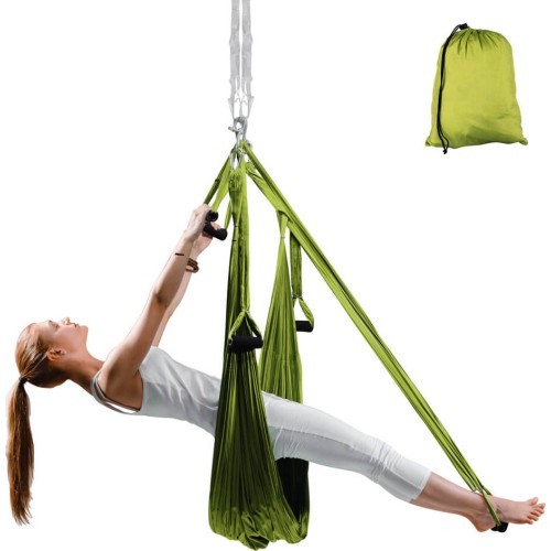 Antigravity Aero Yoga Hammock inSPORTline Hemmok - Green