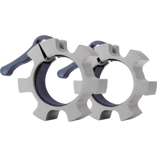 Aluminium Safety Collar inSPORTline Olympic CL-21 50 mm - Silver