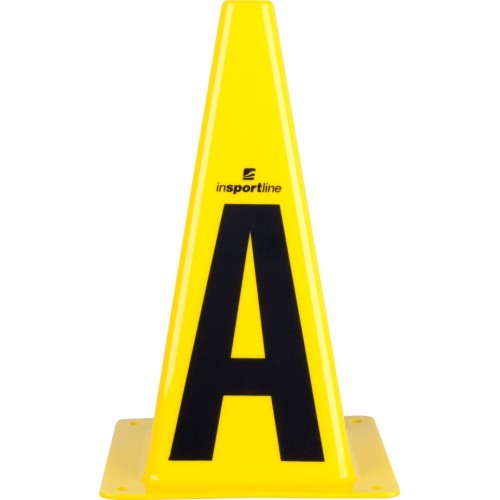 Plastikiniai kūgiai inSPORTline Alphabet 23 cm
