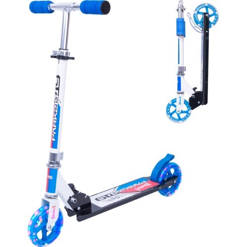 Scooter Worker Cirky with Light-Up Wheels - Blue