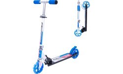 Scooter Worker Cirky with Light-Up Wheels - Blue