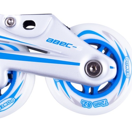Worker Action Frio, Patino, Nobes, Nubila Alu White roller skate chassis