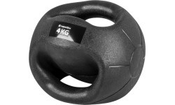 Svorinis kamuolys su rankenomis inSPORTline Grab Me 4 kg