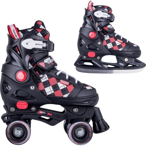 Worker Denel 2in1 adjustable 4 wheel roller skates / skates