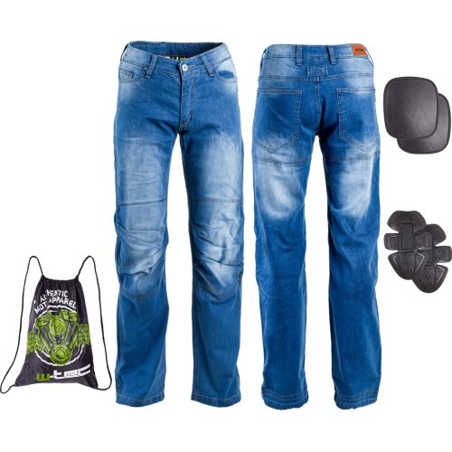 Men’s Moto Jeans W-TEC Davosh - Blue