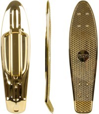 Penny board lenta WORKER Mirria 22,5*6" - Auksinė