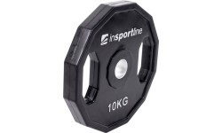 Обрезиненный диск для штанги inSPORTline Ruberton 10 кг