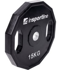 Guma dengtas svorio diskas inSPORTline Ruberton 15 kg