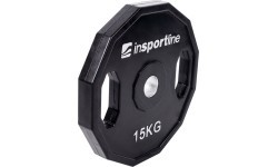 Guma dengtas svorio diskas inSPORTline Ruberton 15 kg