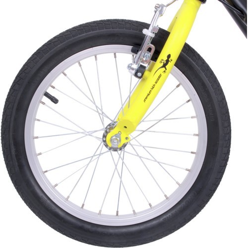 Kick Scooter inSPORTline Suter SE Black-Yellow