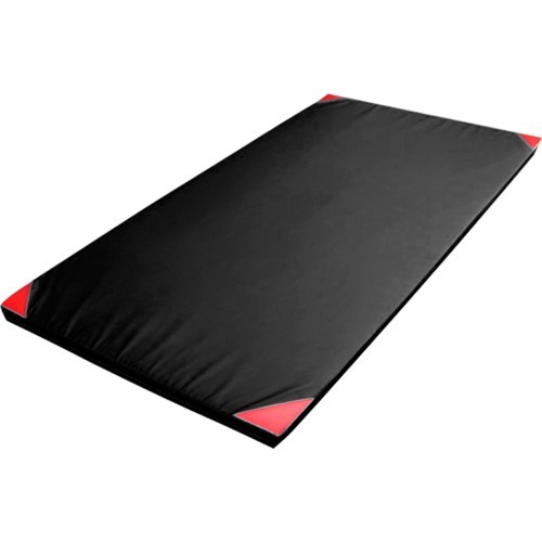Anti-Slip Gymnastics Mat inSPORTline Anskida T120 - Black-Blue-Red