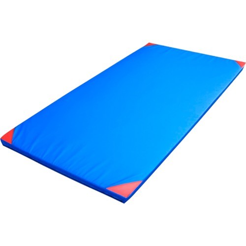 Anti-Slip Gymnastics Mat inSPORTline Anskida T120 - Blue-Red