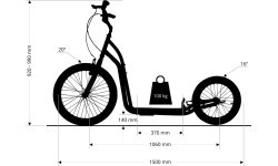 Самокат inSPORTline Disparo V-Brake
