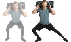 Treniruočių krepšys su rankenomis inSPORTline Fitbag Camu 5 kg