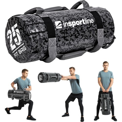 Exercise Bag with Handles inSPORTline Fitbag Camu 25kg