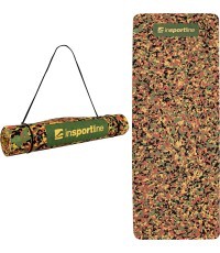 Mankštos kilimėlis inSPORTline Camu 173x61x0,4 cm - Ruda