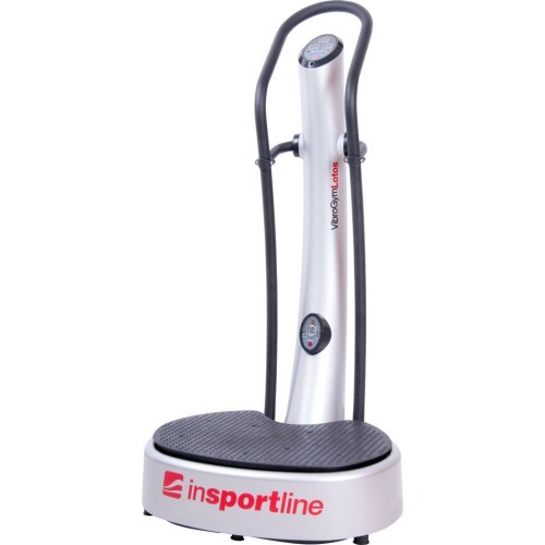 Vibration Platform VibroGym inSPORTline Lotos - Silver