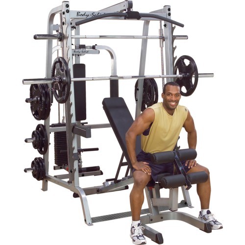 Daugiafunkcis treniruoklis Body-Solid DELUXE GS348QP4 su papildomais svoriais
