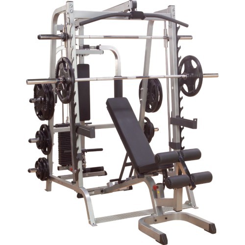 Daugiafunkcis treniruoklis Body-Solid DELUXE GS348QP4 su papildomais svoriais