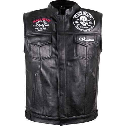 Motorcycle Vest W-TEC Rumbler - Black