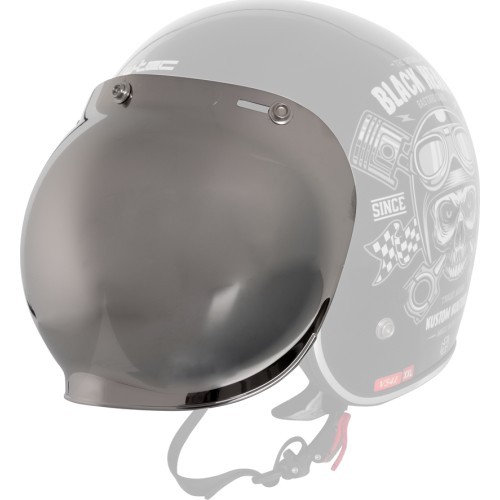 Сменный визор для шлемов W-TEC Kustom и V541 - Дымчатое зеркало