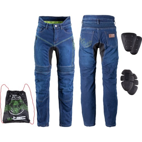 Men’s Motorcycle Jeans W-TEC Biterillo - Blue