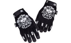 Мотоциклетные перчатки W-TEC Piston Skull - Чёрный