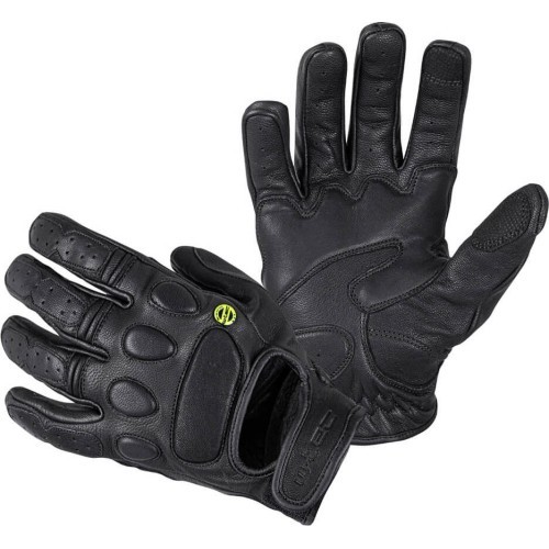 Leather Motorcycle Gloves W-Tec Cherton - Black