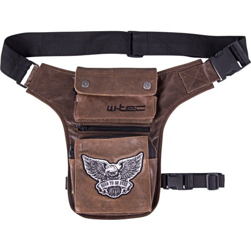 Motorcycle Thigh Bag W-TEC Antique Cracker