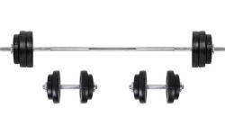 Keičiamo svorio hantelių ir štangos rinkinys inSPORTline BS08 3–50 kg