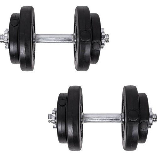Keičiamo svorio hantelių ir štangos rinkinys inSPORTline BS08 3–50 kg