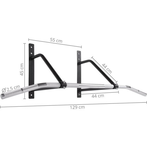 Wall-Mounted Pull-Up Bar inSPORTline LCR-1116