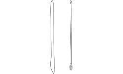 Кожаное колье W-TEC Mearyll 2mm чёрное