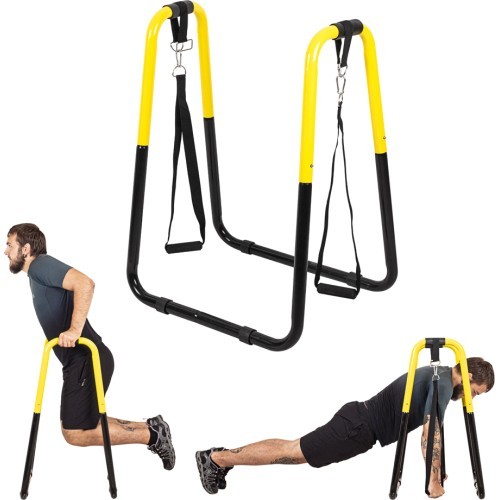 Multi-Purpose Parallel Bars w/ Straps inSPORTline PU1200
