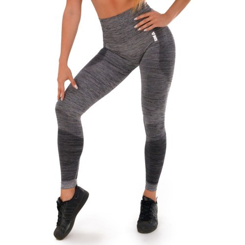 Women’s Leggings Boco Wear Grey Melange Push Up - Grey