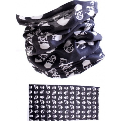Kaklo šildytuvas MTHDR Scarf Field Of Skulls