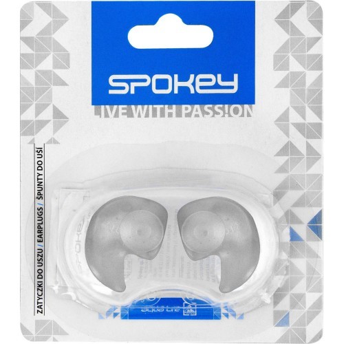 Ausų kištukai pilki Spokey AMMUS