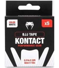 Venum Kontact BJJ pirštų juosta, balta/juoda