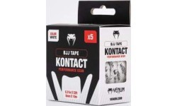 Тейп для пальцев Venum Kontact BJJ, белый/чёрный