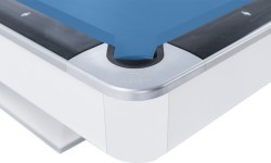 Biliardo stalas Rasson Victory II Plus, Pool, baltas, 9 ft, Simonis 760 mėlynai žalias