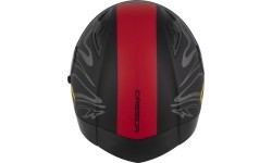 Motorcycle Helmet Cassida Orbit Multivers Matte Black/Red/Gray/Yellow