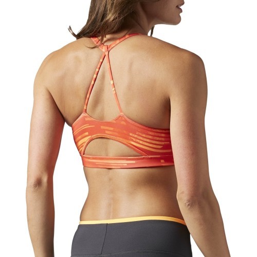 Reebok Sportinė Liemenėlė WOR TRI BACK BRA Orange BK4194