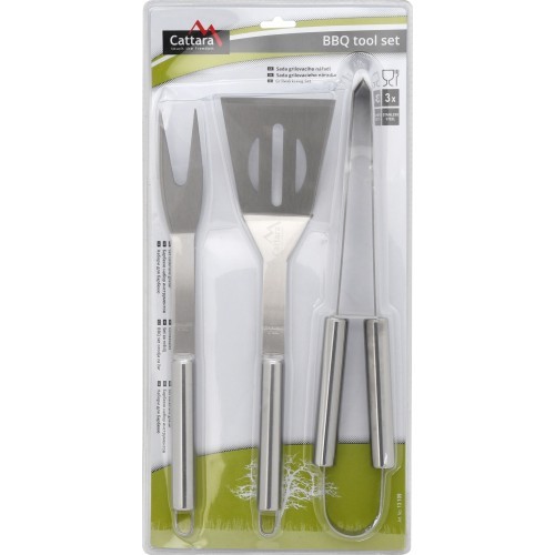 Grill Tools Set Cattara BBQ - 3 pcs