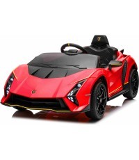Электромобиль Lamborghini Invencible, красный