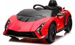 Elektromobilis Lamborghini Invencible, raudonas