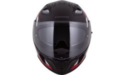 Motorcycle Helmet Cassida Orbit StriX Red/Gray/White/Black