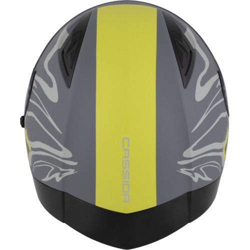 Motorcycle Helmet Cassida Orbit Multivers Matte Gray/Light Gray/Fluo Yellow/Black